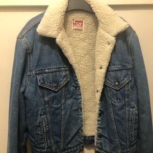 Levi’s Sherpa trucker jacket